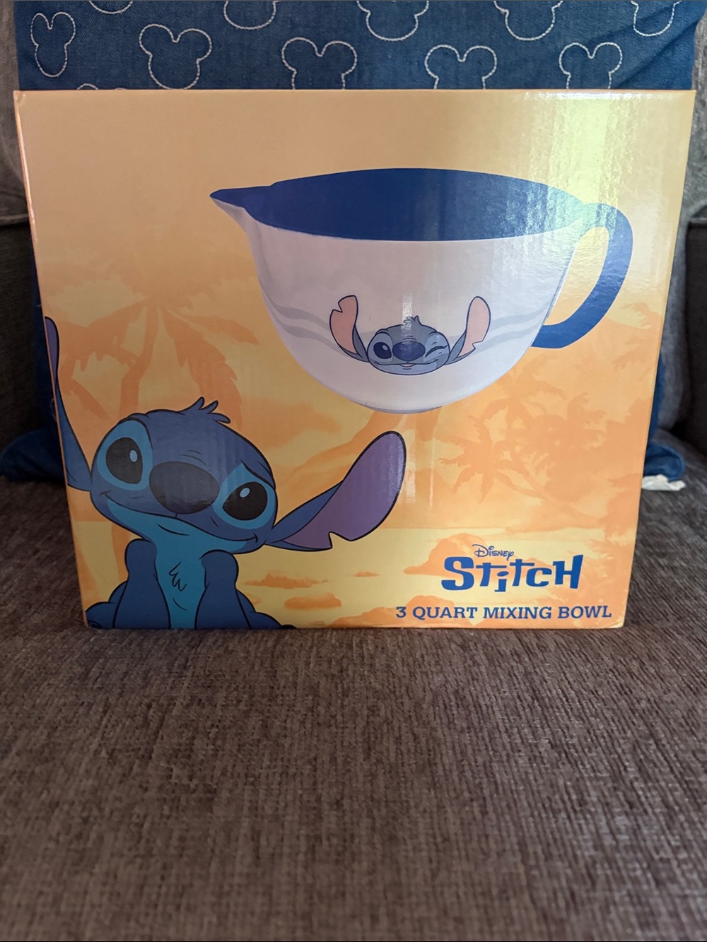 Disney Stitch 3 Quart Mixing Bowl